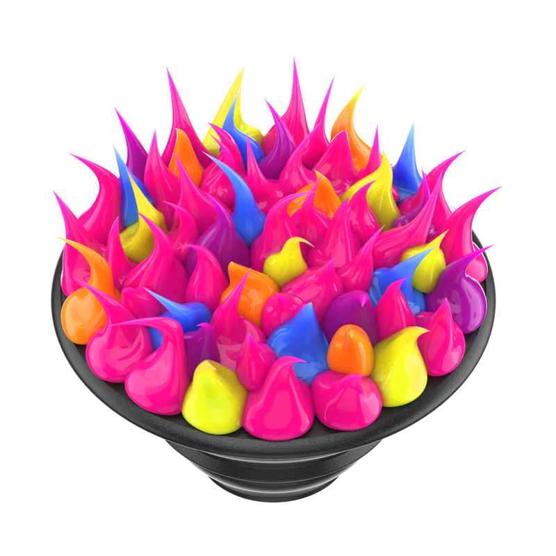 Spiky Pink Acid — Adhesive PopGrip image number 9